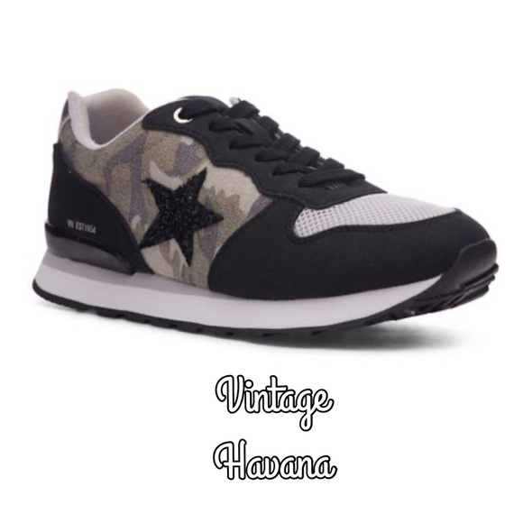 Vintage Havana Shoes - Vintage Havana Alby Camo Sneakers